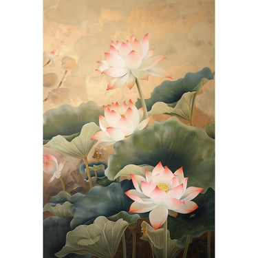 Zen Lotus Canvas